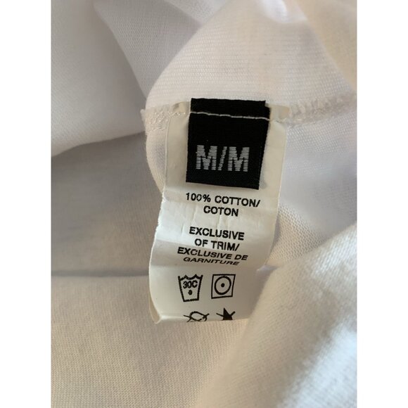 Reigning Champ White T-shirt Made In Canada Men’s Medium/Large 100% Thick Cotton - Picture 7 of 9